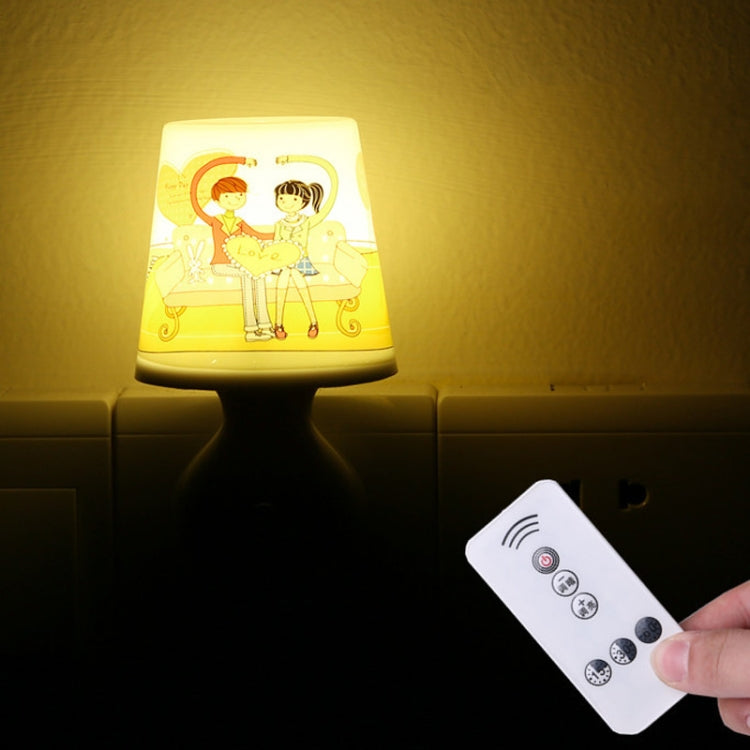 Plug-In Cup-Shaped Night Light Girl Bedroom Bedside Dim Lamp With Remote Control£¬CN Plug My Store