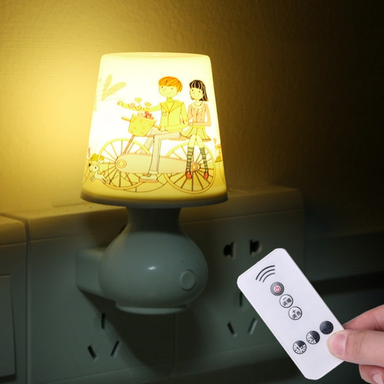 Plug-In Cup-Shaped Night Light Girl Bedroom Bedside Dim Lamp With Remote Control£¬CN Plug My Store