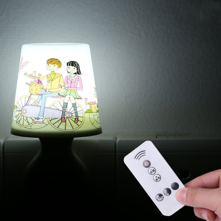 Plug-In Cup-Shaped Night Light Girl Bedroom Bedside Dim Lamp With Remote Control£¬CN Plug My Store