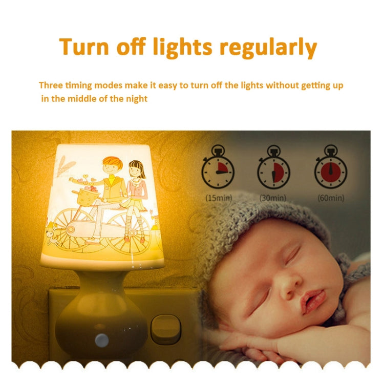 Plug-In Cup-Shaped Night Light Girl Bedroom Bedside Dim Lamp With Remote Control£¬CN Plug My Store