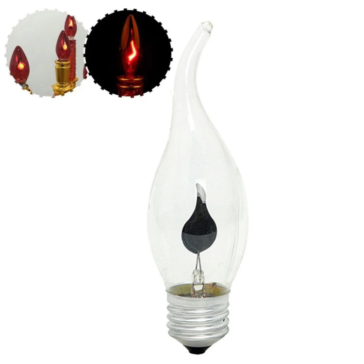 Retro Flame Light Bulb LED Energy-saving Light Source Candle Decorative Light Bulb My Store