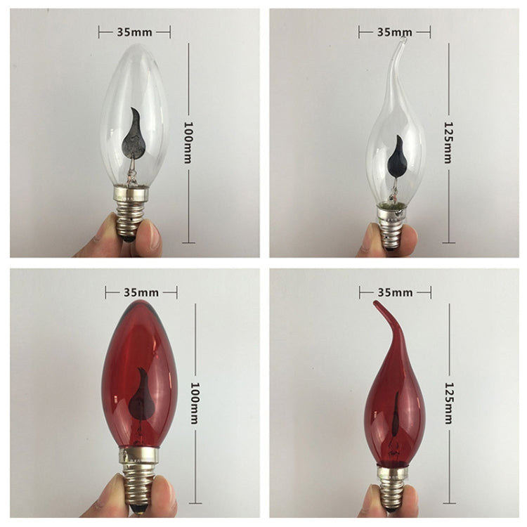 Retro Flame Light Bulb LED Energy-saving Light Source Candle Decorative Light Bulb My Store