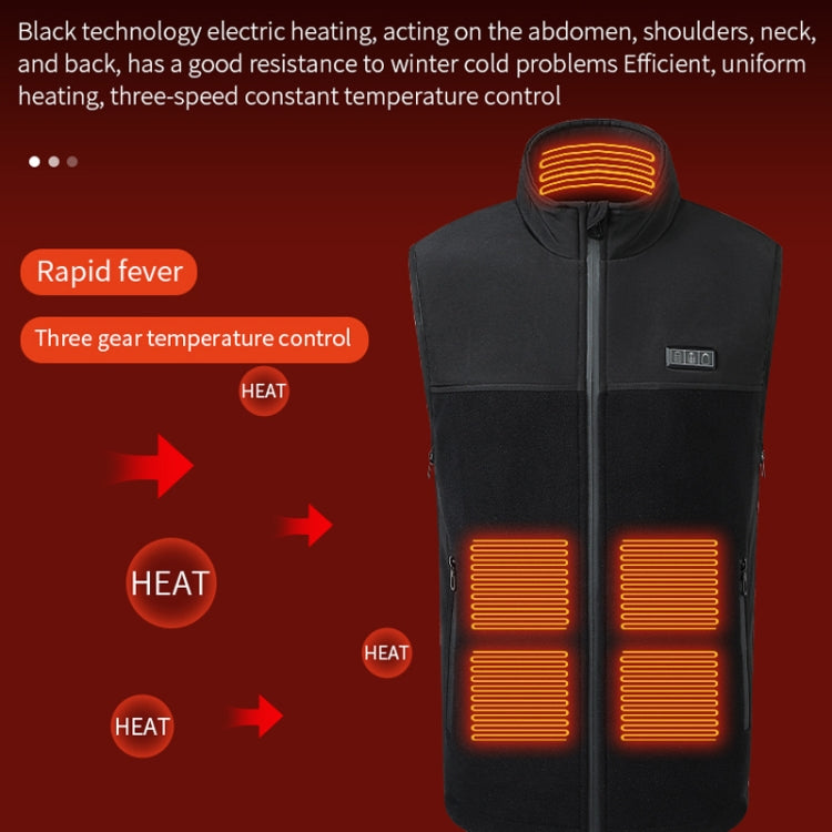 Heated Vest USB Charging Smart Heating Clothing 13 Zones Heating 3 Switch Control My Store