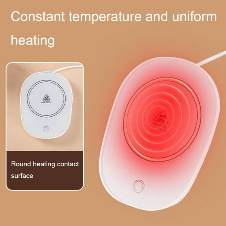 Constant Temperature Heating Coaster Intelligent Thermal Insulation Heating Base, CN Plug Reluova