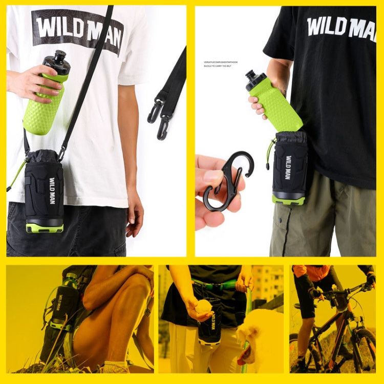 WILD MAN R1 1L Mountain Bike Water Bottle Bag Scooter Handlebar Tool Kit Reluova