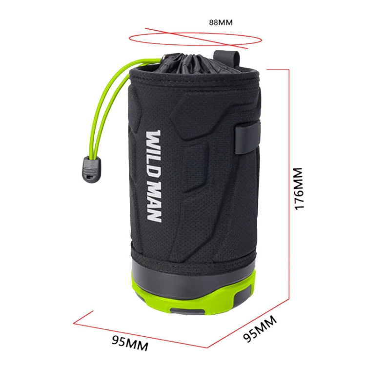 WILD MAN R1 1L Mountain Bike Water Bottle Bag Scooter Handlebar Tool Kit Reluova