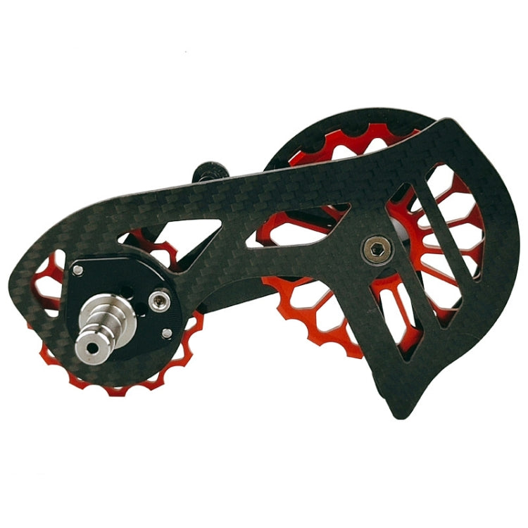 Carbon Fiber Guide Wheel For Road Bike Bicycle Bearing Rear Derailleur Guide Wheel Parts Reluova