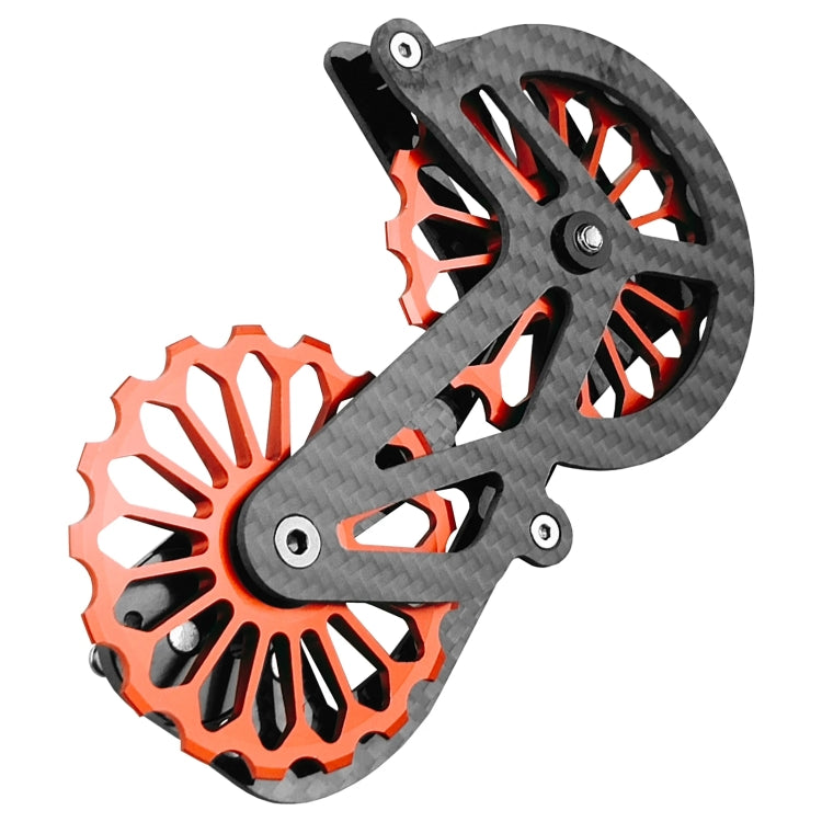 Carbon Fiber Guide Wheel For Road Bike Bicycle Bearing Rear Derailleur Guide Wheel Parts Reluova