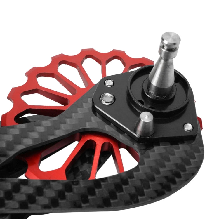 Carbon Fiber Guide Wheel For Road Bike Bicycle Bearing Rear Derailleur Guide Wheel Parts Reluova