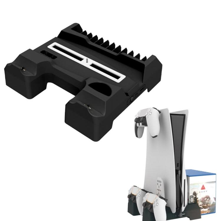 For PS5 iplay Dual-seat Charging and Cooling Base Bracket Storage Rack Reluova