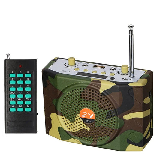 25W  Bluetooth Voice Amplifier Bird Hunting Speaker Supports USB/TF/FM 1000m Remote Control