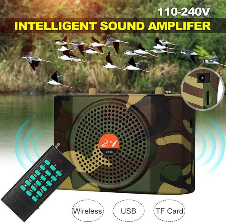 25W  Bluetooth Voice Amplifier Bird Hunting Speaker Supports USB/TF/FM 1000m Remote Control Reluova