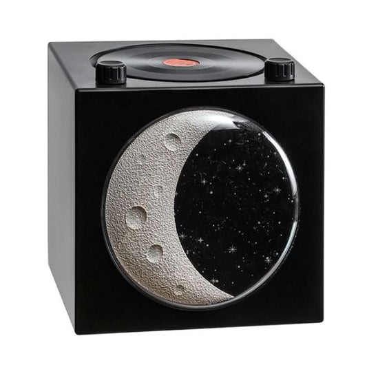 Moon Starry Sky Atmosphere Light Bluetooth Speaker Vinyl Record Audio