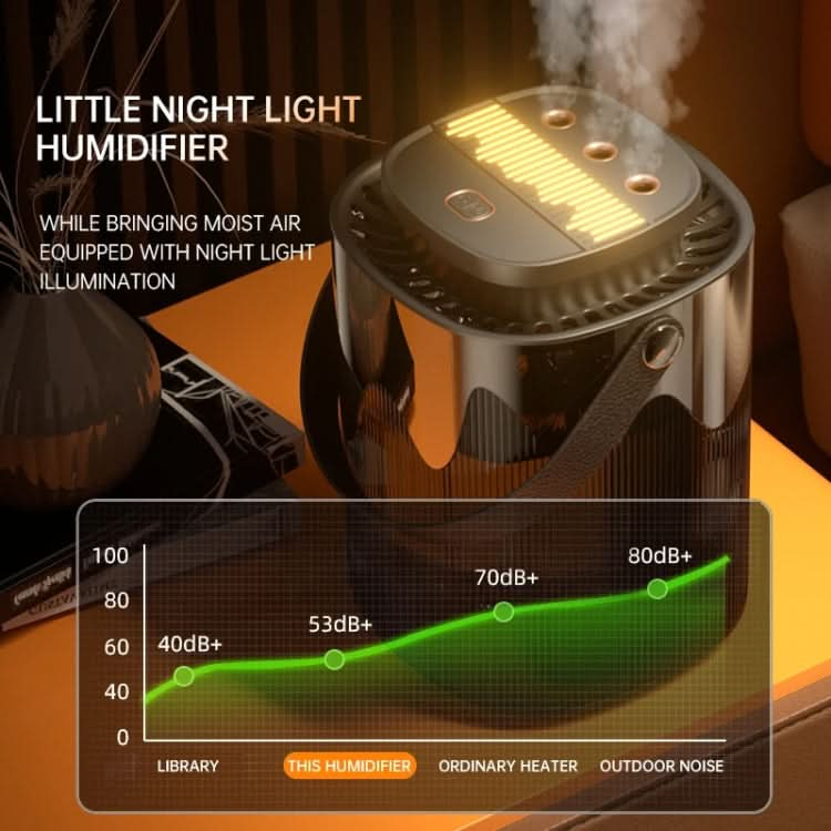 3L Smart Spray Humidifier Three-hole Spray With Night Light, Spec: USB-Reluova