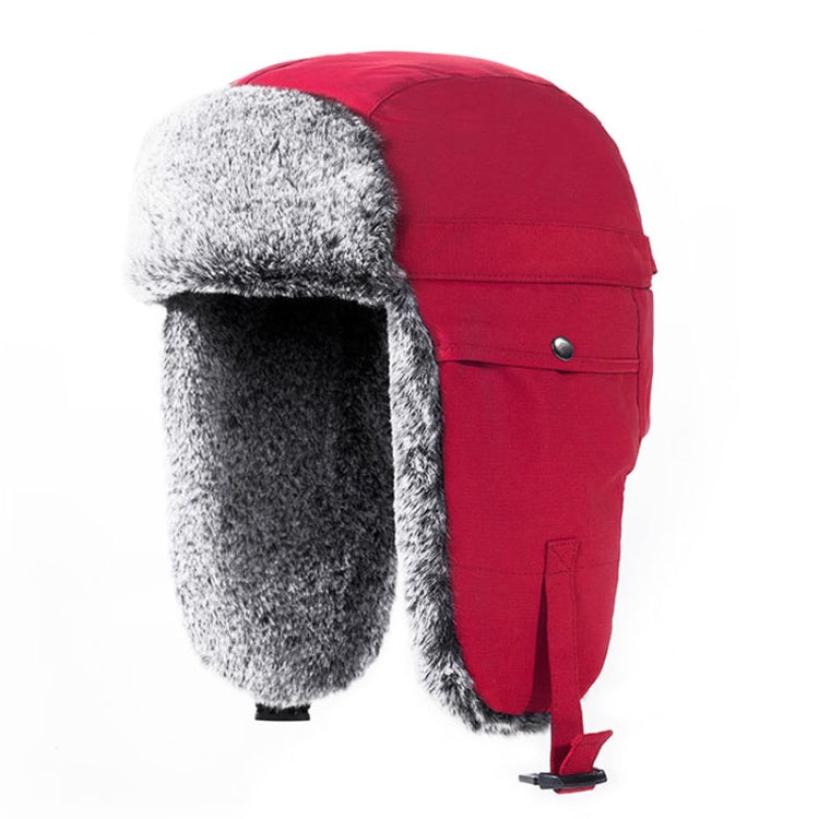 Outdoor Windproof Hat Winter Thickened Cotton Cap Warm Coldproof Riding Cap My Store