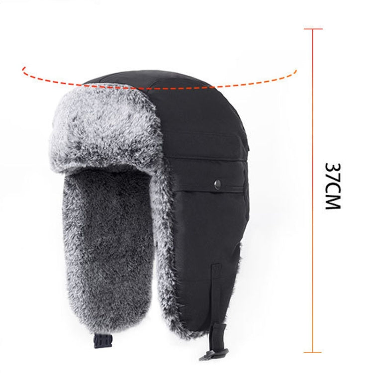 Outdoor Windproof Hat Winter Thickened Cotton Cap Warm Coldproof Riding Cap My Store