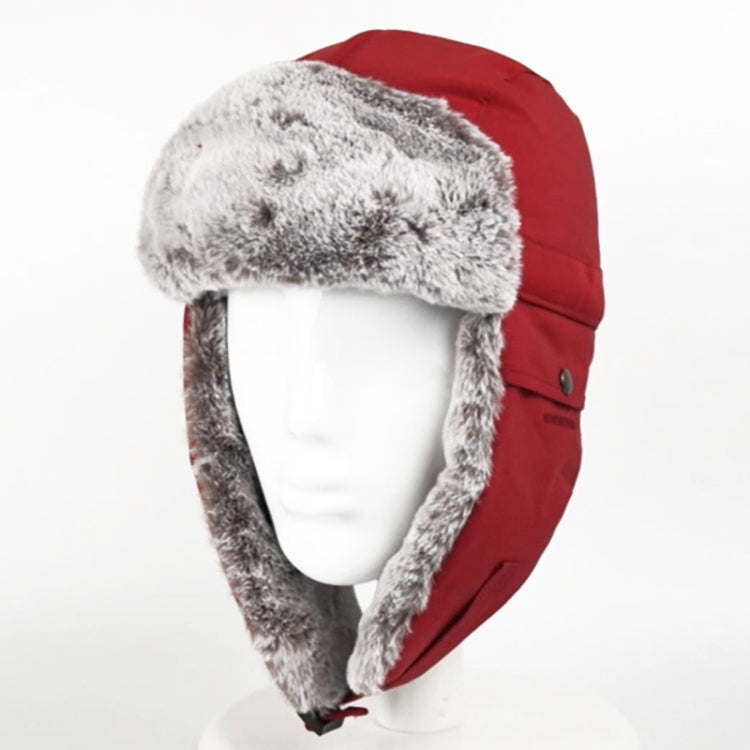 Outdoor Windproof Hat Winter Thickened Cotton Cap Warm Coldproof Riding Cap My Store