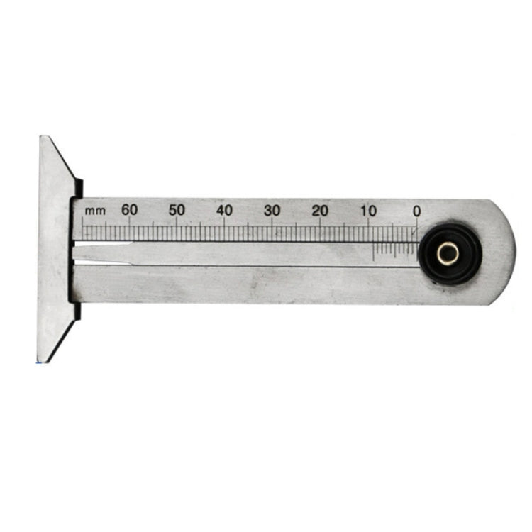 Stainless Steel Tire Tread Vernier Depth Gauge