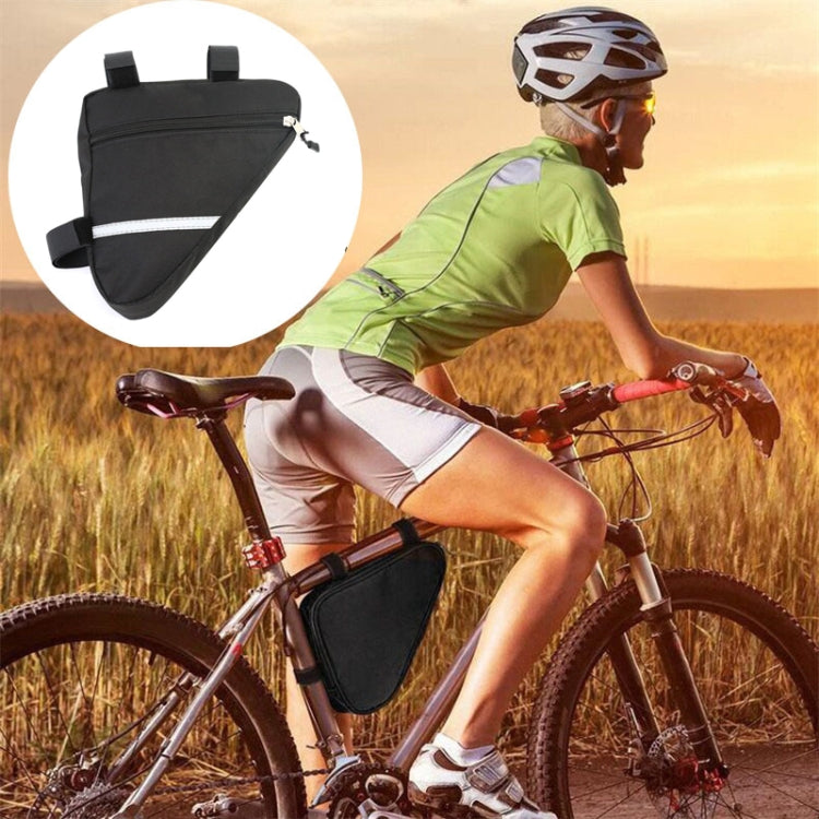 7 inch Bicycle Triangle Bag Outdoor Sports Cycling Gear Storage Bag Reluova