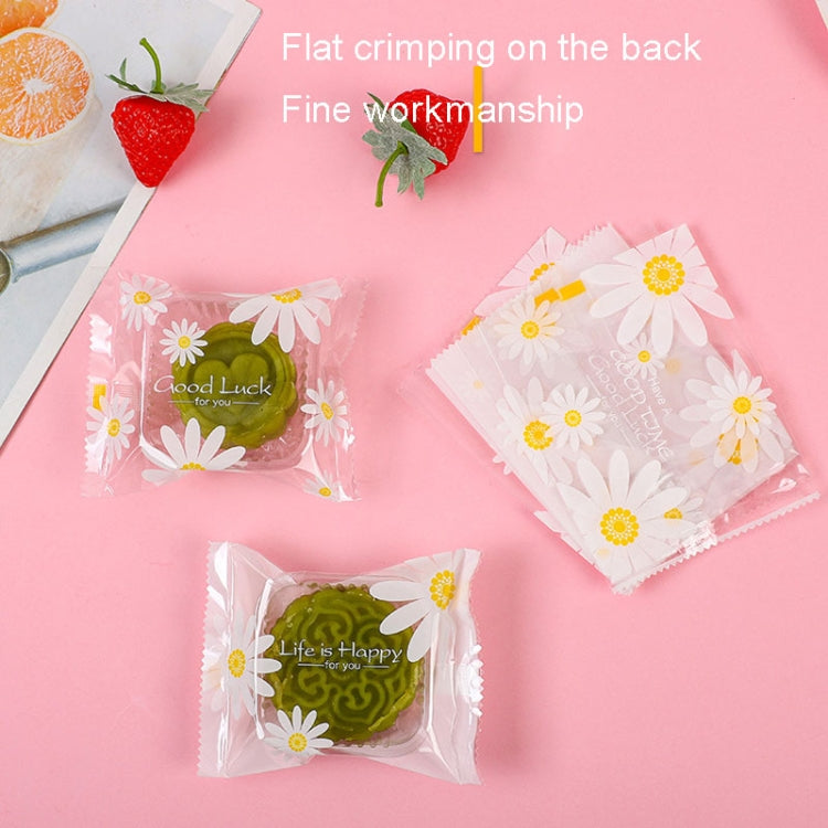 Daisy Pattern Cookie Packaging Bags Snack Machine Sealable Bags My Store