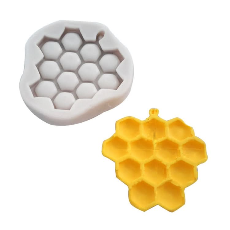 Honeycomb Block Textured Silicone Mold Bee Fondant Chocolate Cake Mold Reluova