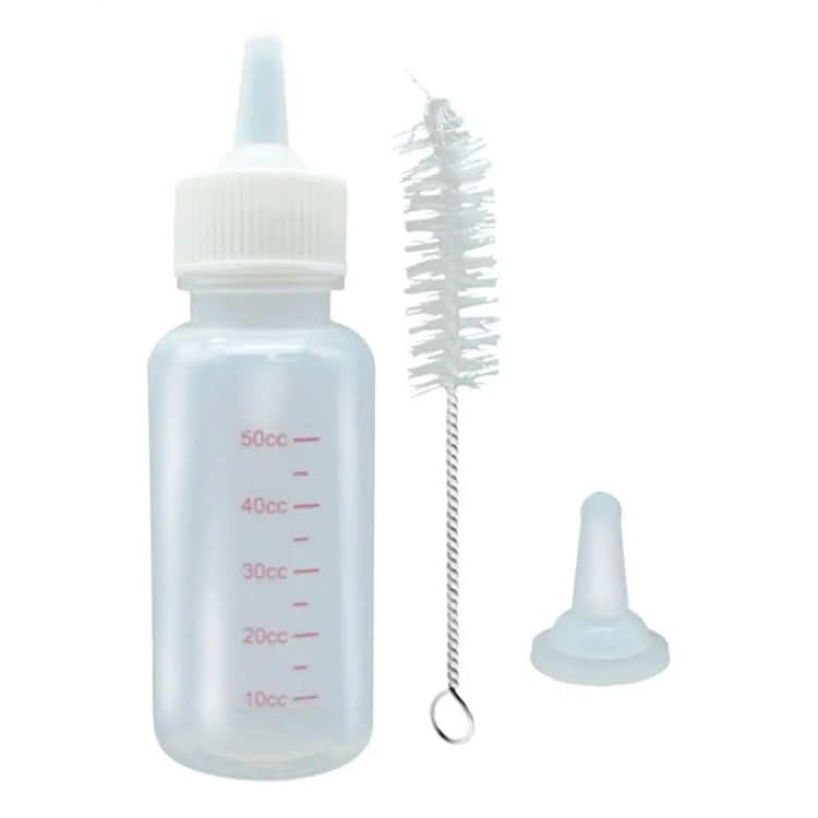 Newborn Pet Soft Nipple Milk Bottle Set Puppy Cats Feeding Supplies - Reluova