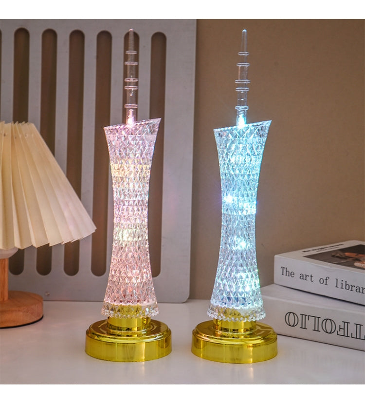 Canton Tower Small Waist LED Night Light Handicraft Ornaments My Store