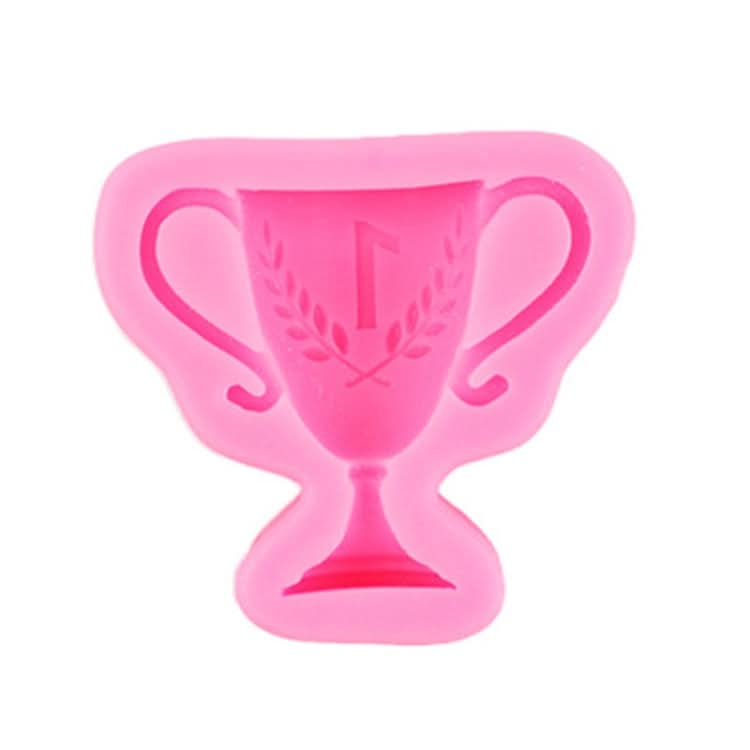 Sports Car Trophy Medal Tire Silicone Mold Glue Plaster Candle Baking Decorative Mold Reluova