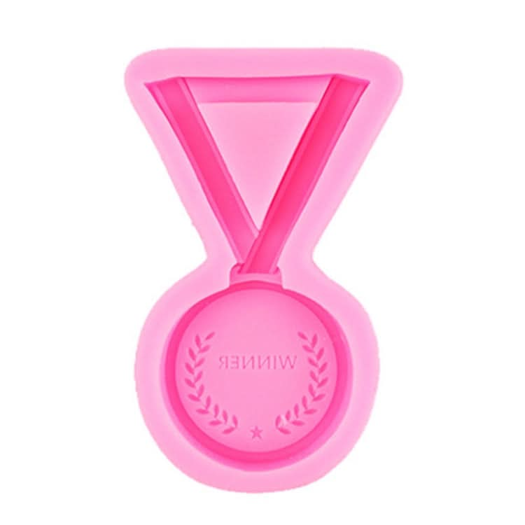 Sports Car Trophy Medal Tire Silicone Mold Glue Plaster Candle Baking Decorative Mold Reluova