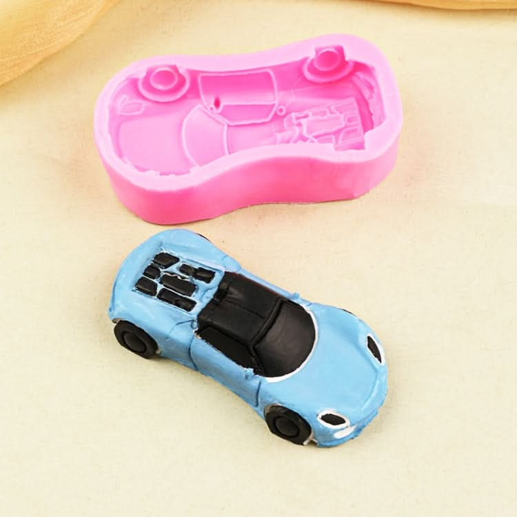 Sports Car Trophy Medal Tire Silicone Mold Glue Plaster Candle Baking Decorative Mold Reluova