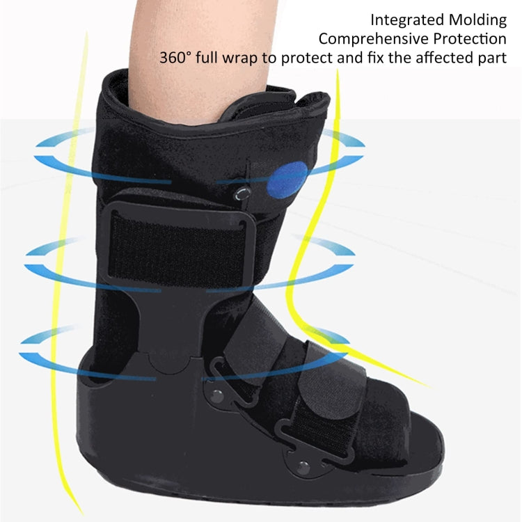 Tall Orthopedic Walking Boot Ankle Fracture Fixation Brace With Gas Bag My Store