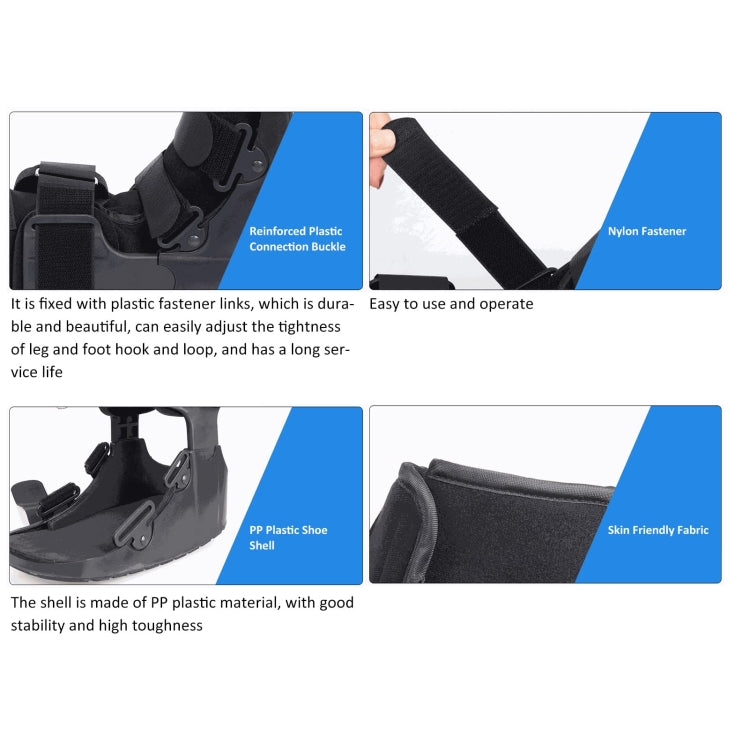 Tall Orthopedic Walking Boot Ankle Fracture Fixation Brace With Gas Bag My Store