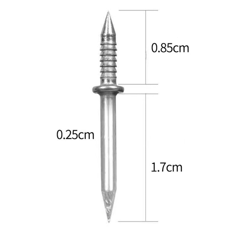 Skirting Non-Punch Markless Nails Single Headed Bi-Directional Crook Nails Bagged