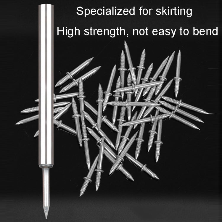 Skirting Non-Punch Markless Nails Single Headed Bi-Directional Crook Nails Bagged