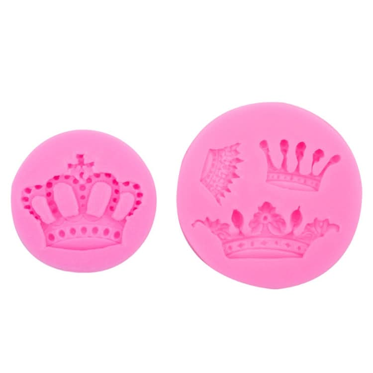 Crown Shape Cake Decorating Mold DIY Chocolate Fondant Silicone Mold Clay Tools Reluova