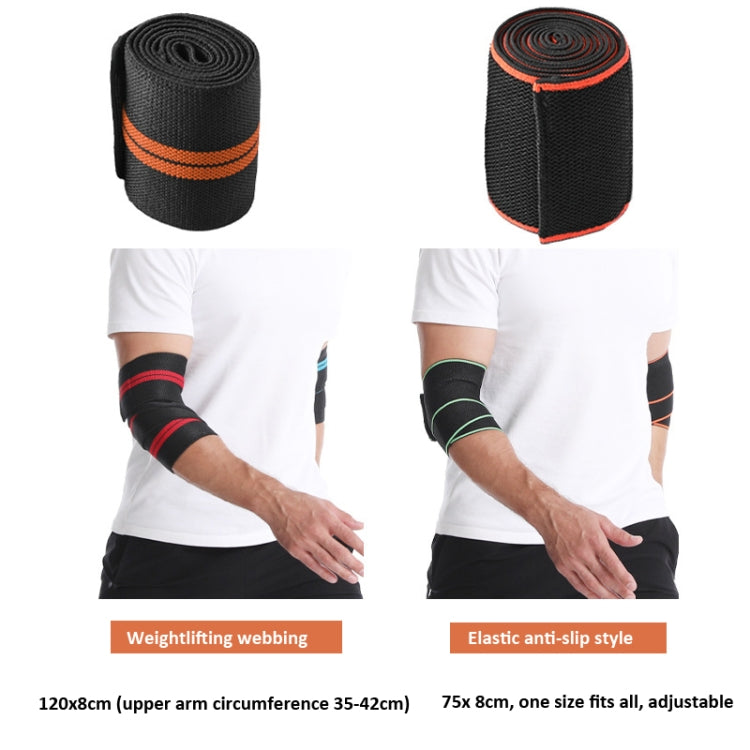 Compression Elbow Bandage Wrap Sports Elbow Protector 120x8cm