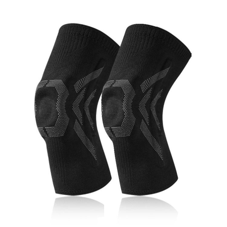 1pair Sports Knee Brace Meniscus Injury Silicone Knee Joint Protective Cover-Reluova