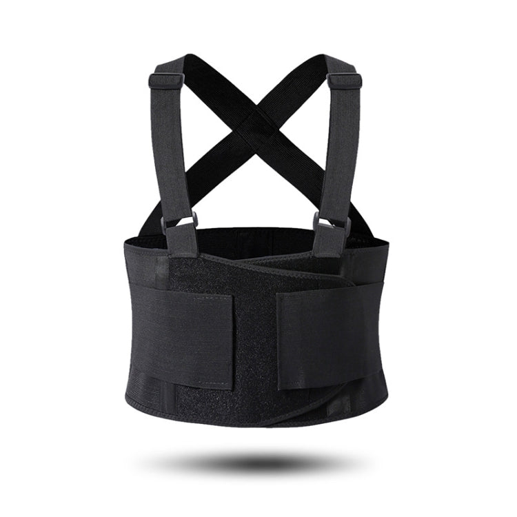 Sports Back Support Belt Waist Pain Protection Belt with Suspender Strap for Heavy Lifting Reluova