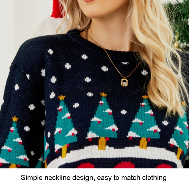 Autumn And Winter Women Pullover Sweater Christmas Tree Knit Sweater My Store