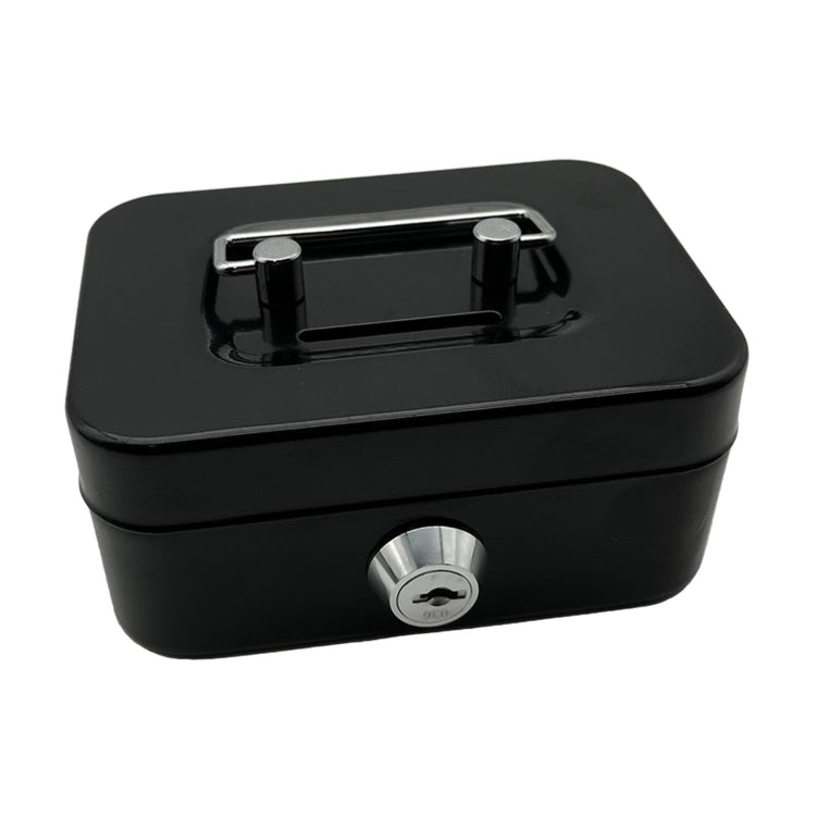 Portable Metal Safe Cash Box Piggy Bank Money Organizer with Key My Store