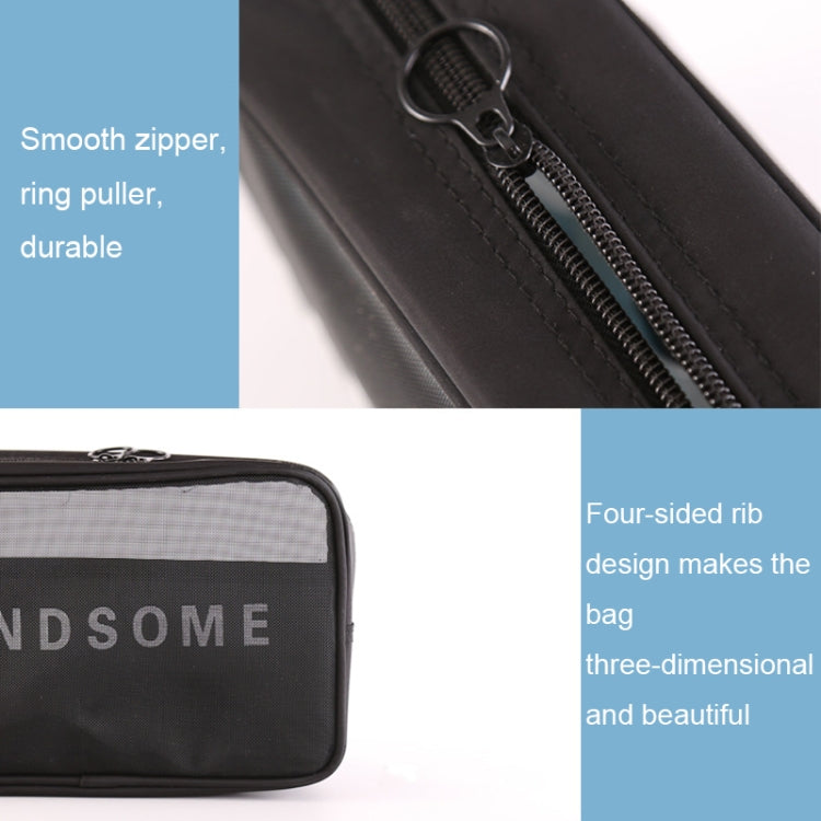 Travel Waterproof Toiletry Bag Portable Transparent Handheld Cosmetic Bag My Store