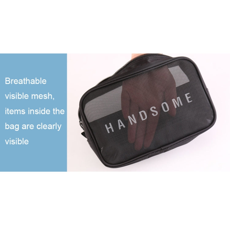 Travel Waterproof Toiletry Bag Portable Transparent Handheld Cosmetic Bag My Store