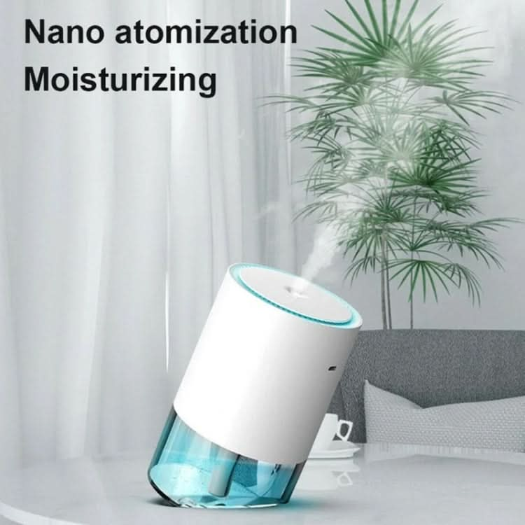 350ml Ultrasonic Air Humidifier Mini Angle Adjustment Car Air Purifier-Reluova