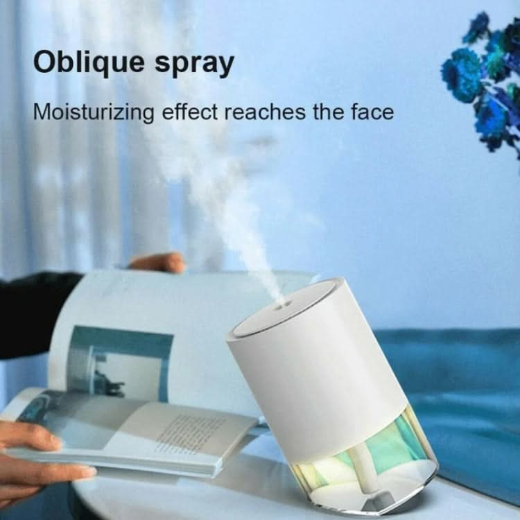 350ml Ultrasonic Air Humidifier Mini Angle Adjustment Car Air Purifier-Reluova