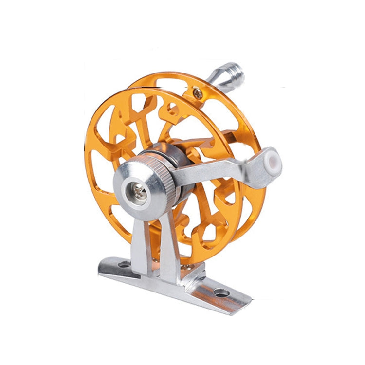 Ice Fishing Raft Reel Fly Reel With Base All Metal Hollow Fishing Tackle