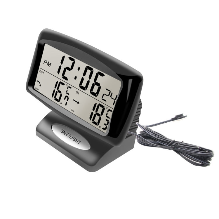 LCD Night Light Car Clock Automotive Electronics Inside And Outside Dual Thermometer ÎҵÄÉ̵ê