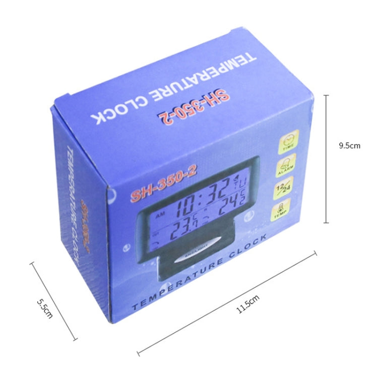 LCD Night Light Car Clock Automotive Electronics Inside And Outside Dual Thermometer ÎҵÄÉ̵ê