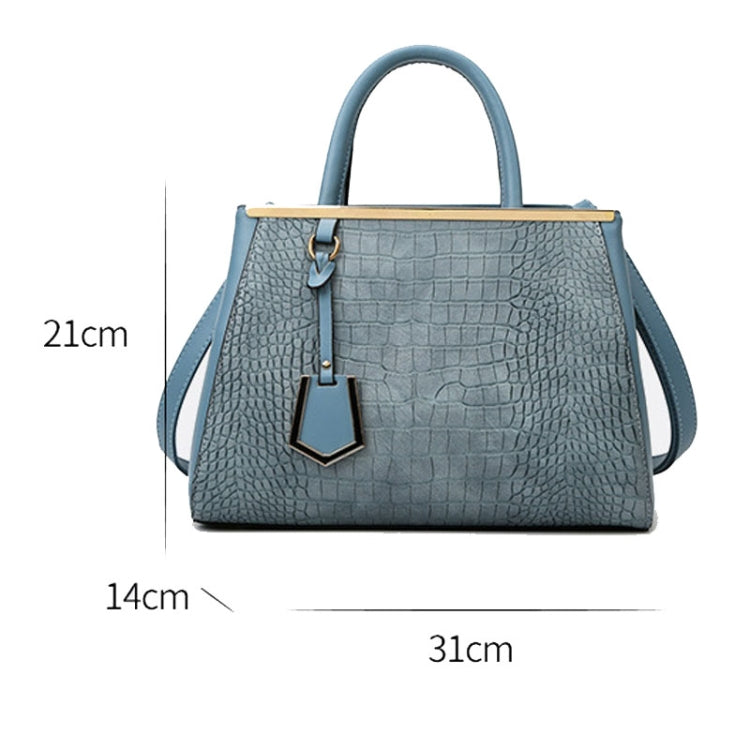 Women Stone Pattern Patchwork Handbag Shoulder Bag Crossbody Bag