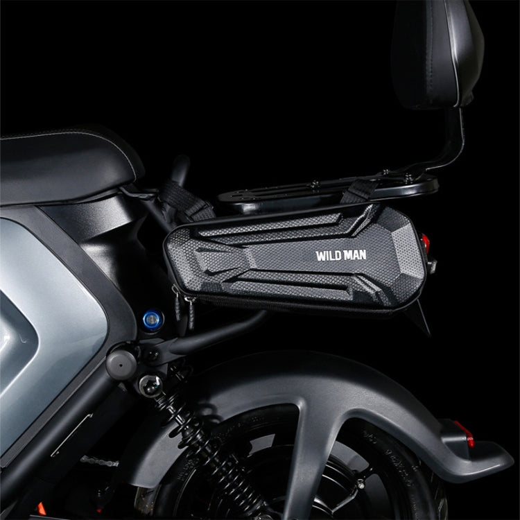 WILD MAN XT9 1.8L EVA Hard Shell Bike Front Beam Triangle Bag Electric Vehicle Waterproof Bag Reluova