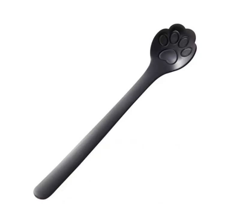 Stainless Steel Coffee Stirring Spoon Ice Cream Cartoon Cat Paw Spoon Reluova